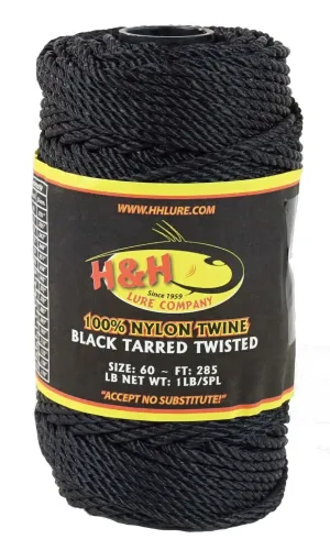 1 lb. Black Tarred Twisted Twine