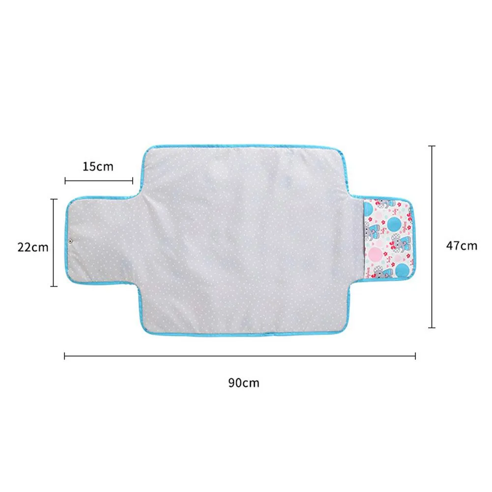 Baby Changing Mat Portable Foldable Washable Waterproof Mattress Changing Pad Mats Reusable Travel Pad Diaper Baby Essentials