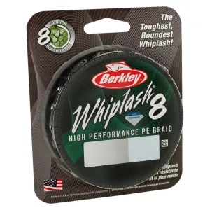 Berkley Whiplash 8 high performance PE braid 0.20mm 60.9lb 300m spool Yellow