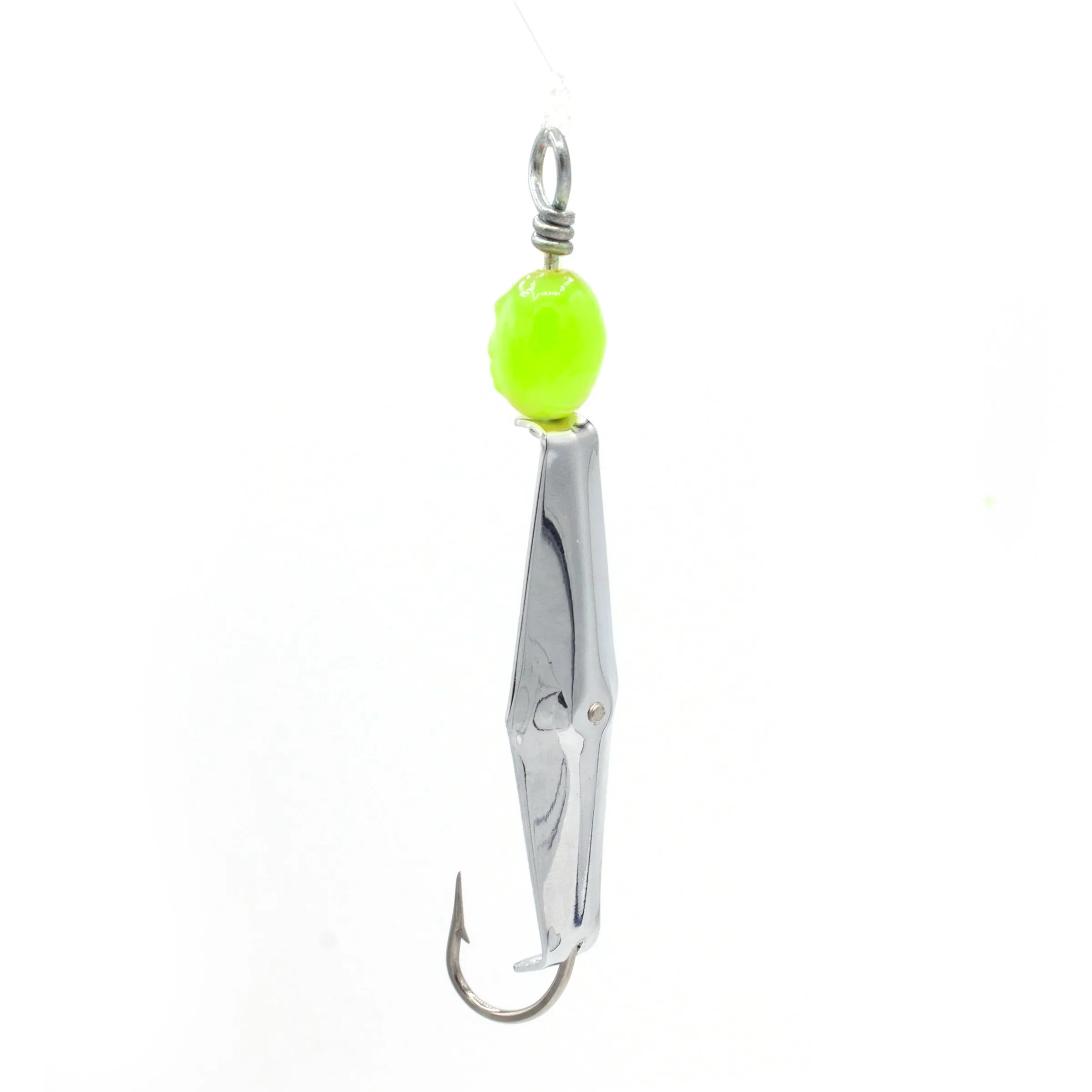 Bubble Buster Rig - Weighted Clarkspoon with Chartreuse Bubble Float