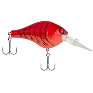 Digger Hard Bait Lure - 2" Length, 3-8 oz, 4'-6' Depth, 2 Hooks, Apple Red Craw, Per 1