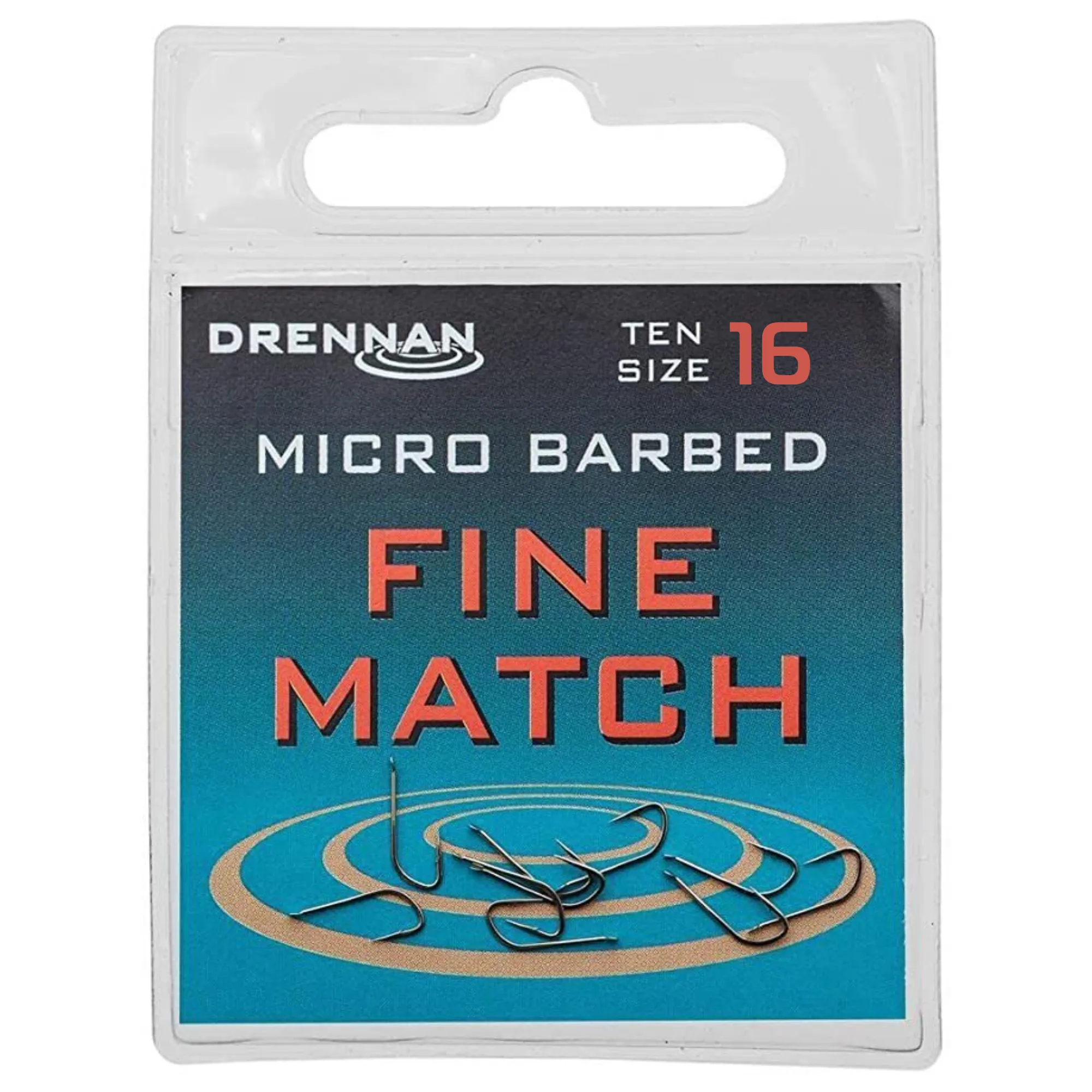 Drennan Fine Match Micro Barbed Hooks - Precision for Ultra-Fine Fishing