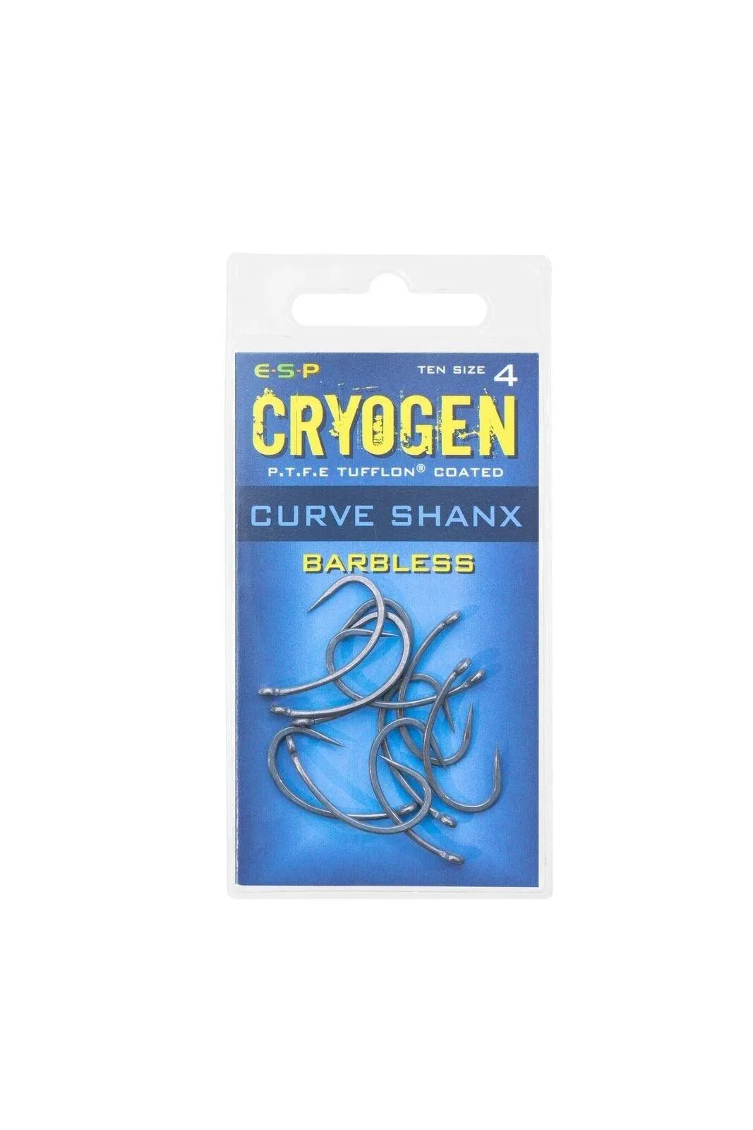 ESP Cryogen Curve Shanx Barbless Tuflon coated hooks