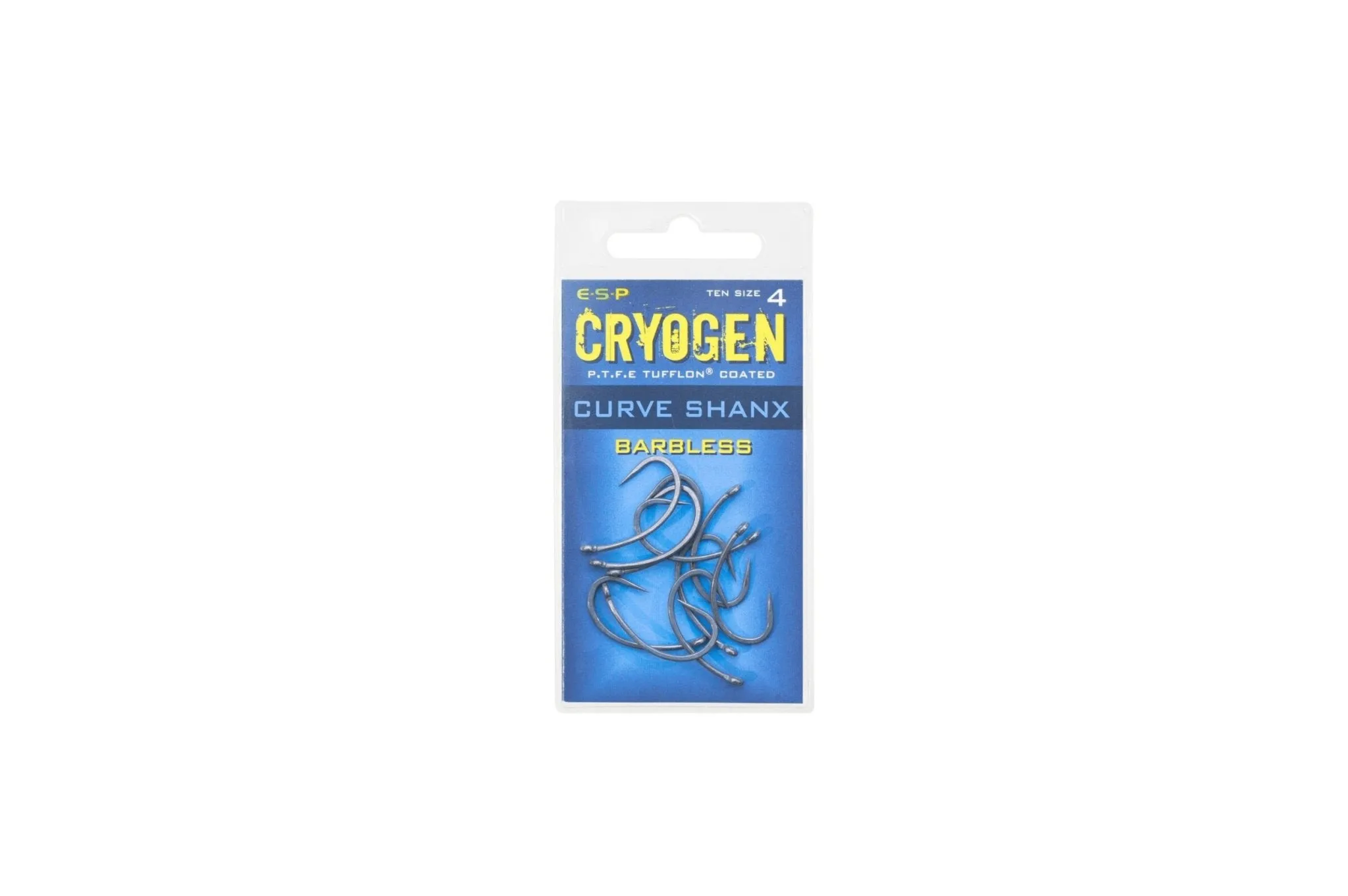 ESP Cryogen Curve Shanx Barbless Tuflon coated hooks