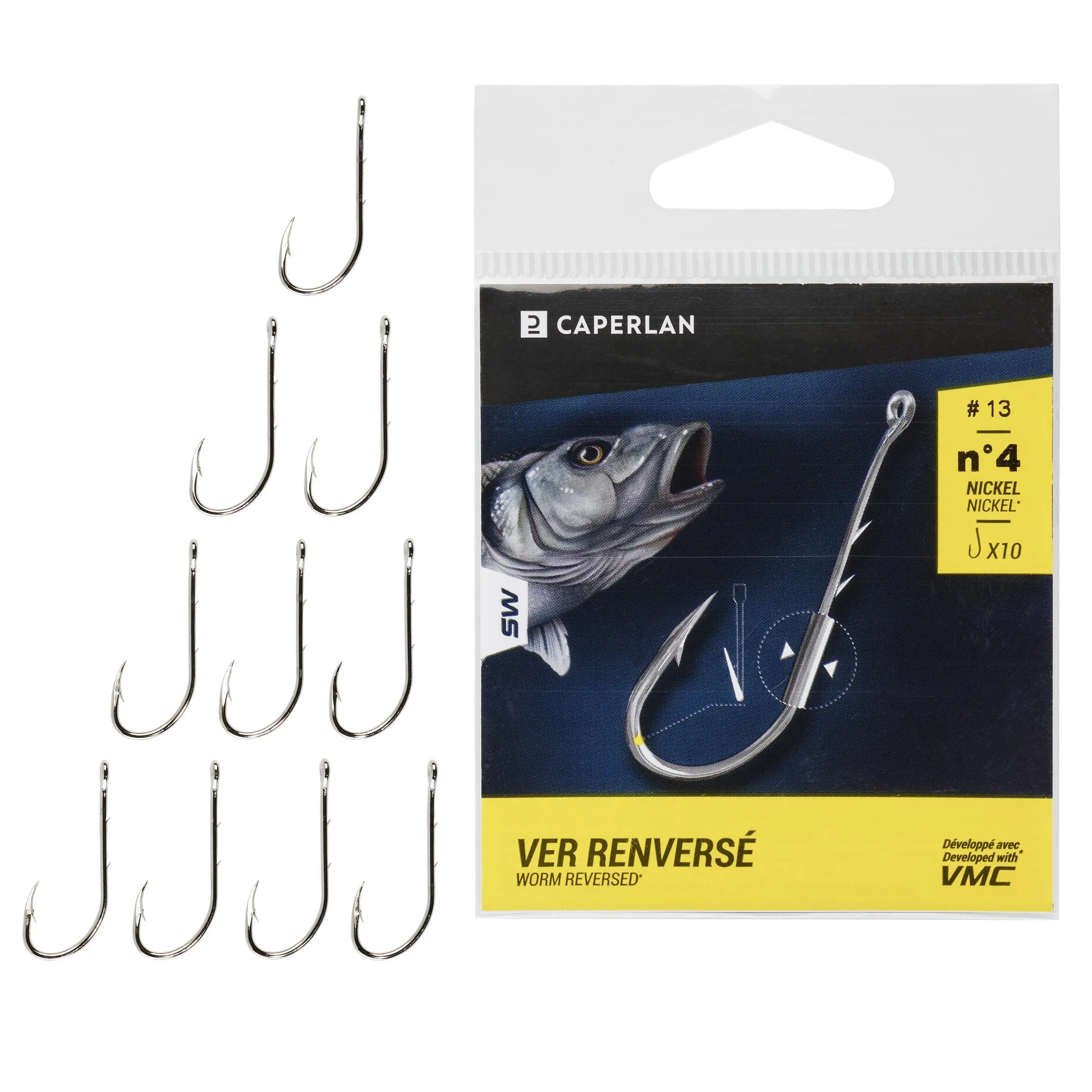 Fishing hook with eye CHINU EYE CAPERLAN