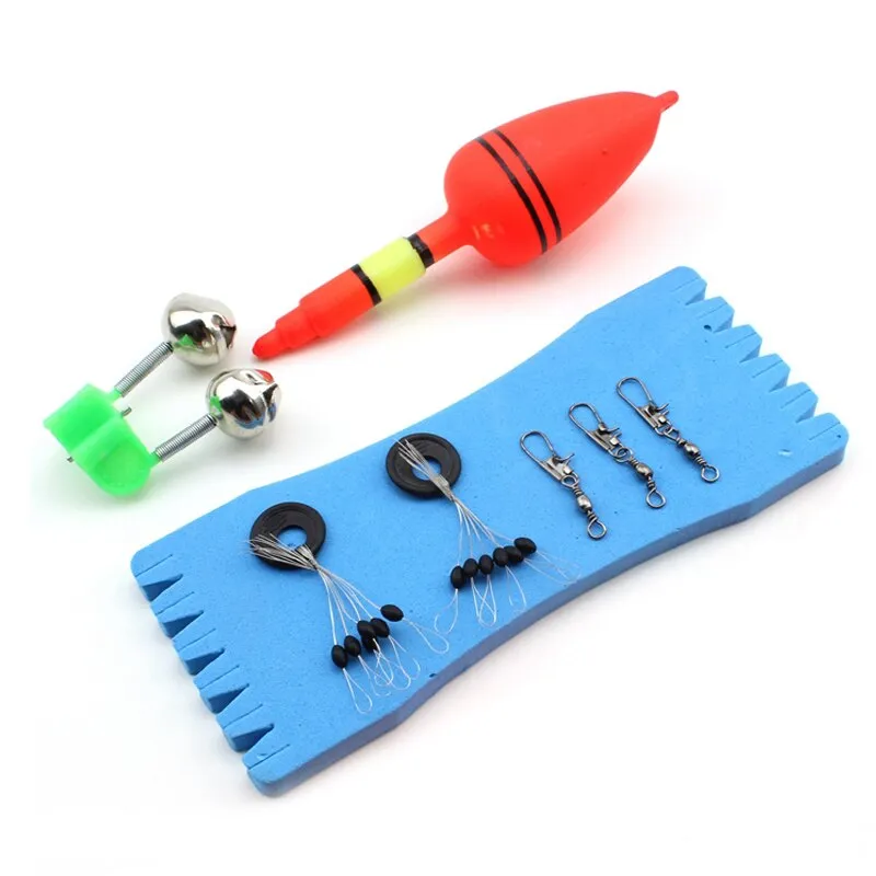 Fishing Rod Lures and Metal Reels Set