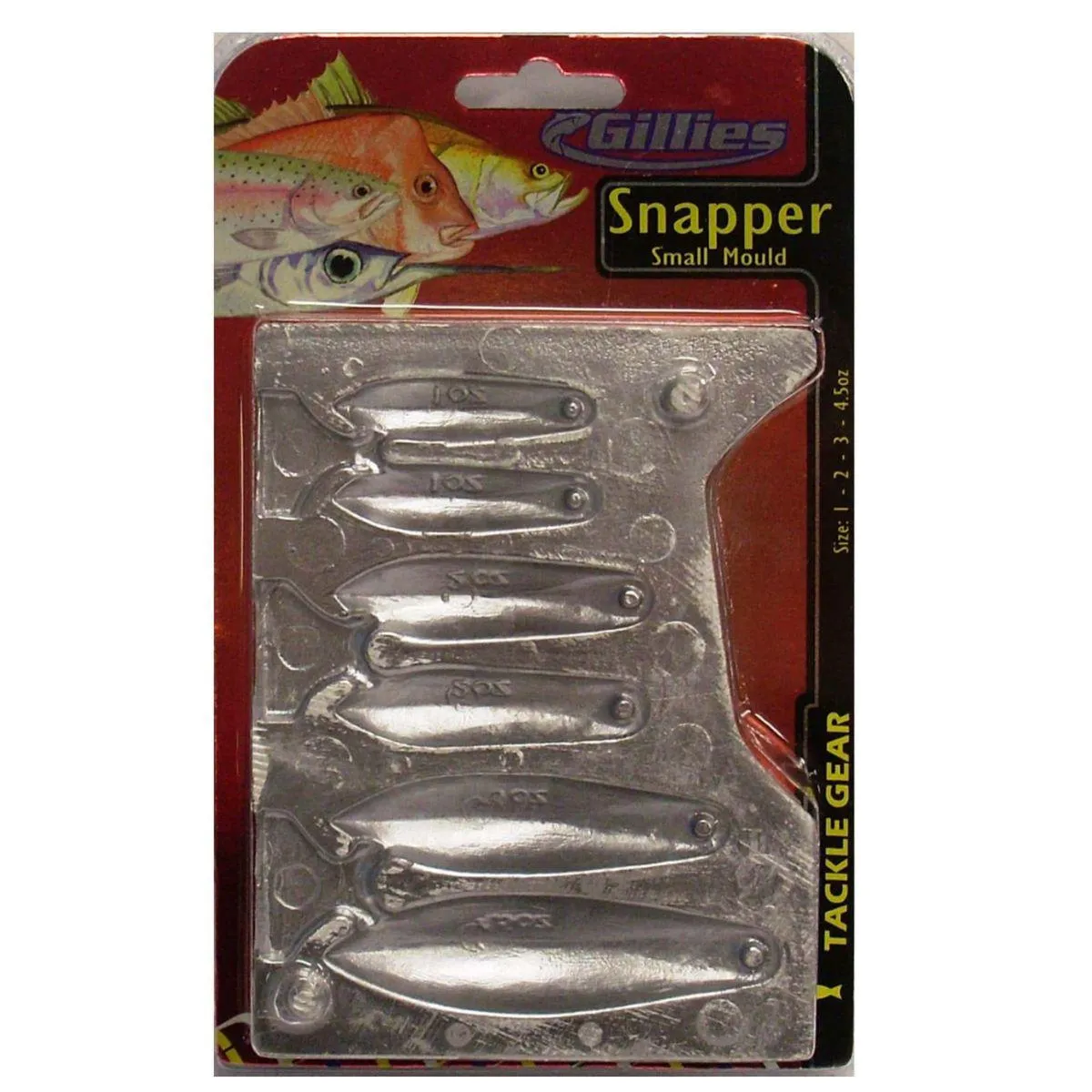 Gillies Sinker Mould Snapper Small