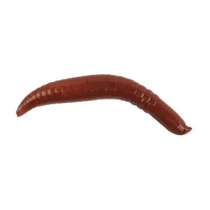 Gulp! Floating Pinched Crawler Soft Bait, 2" Length, Nightcrawler