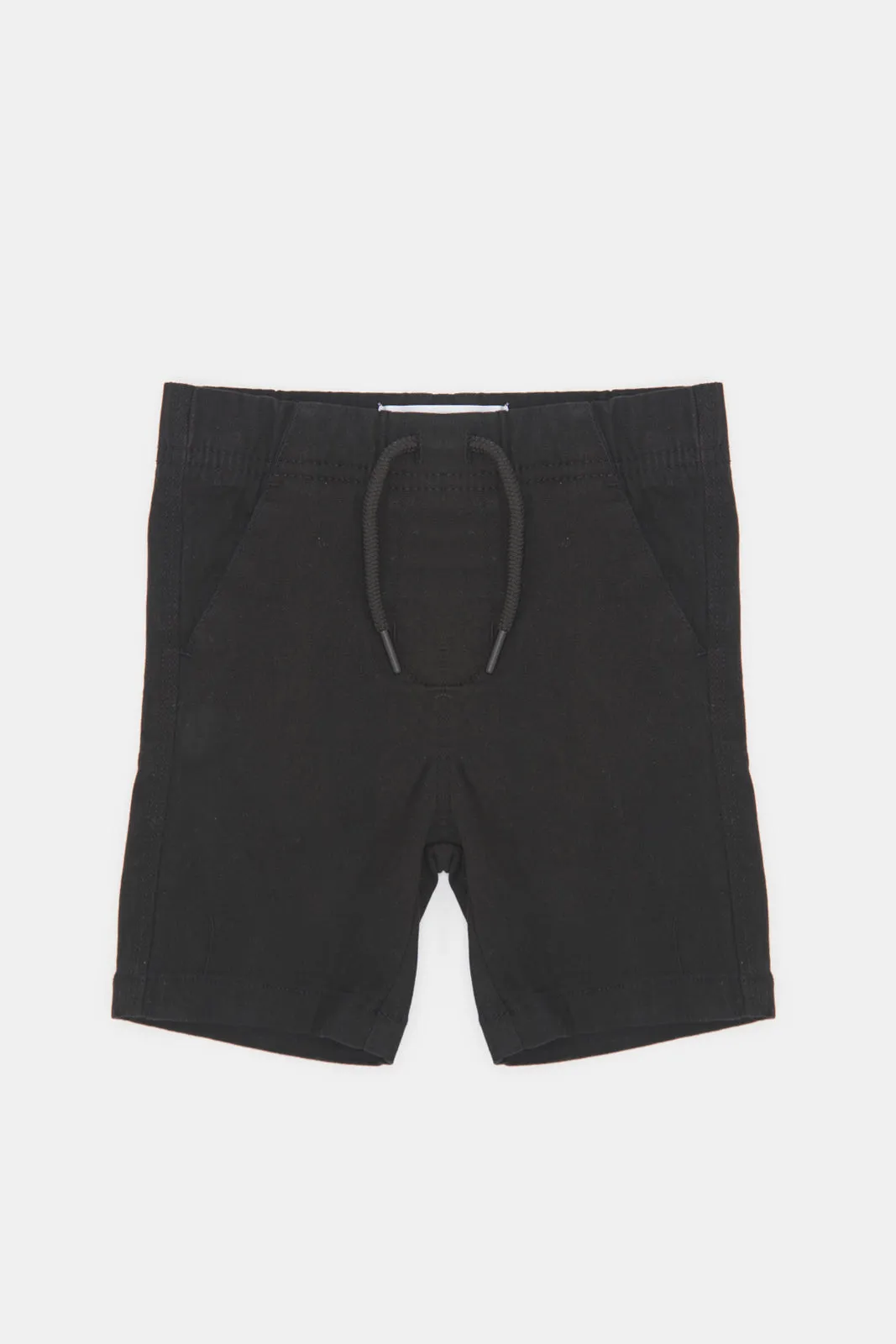 Infant Boys Black Shorts