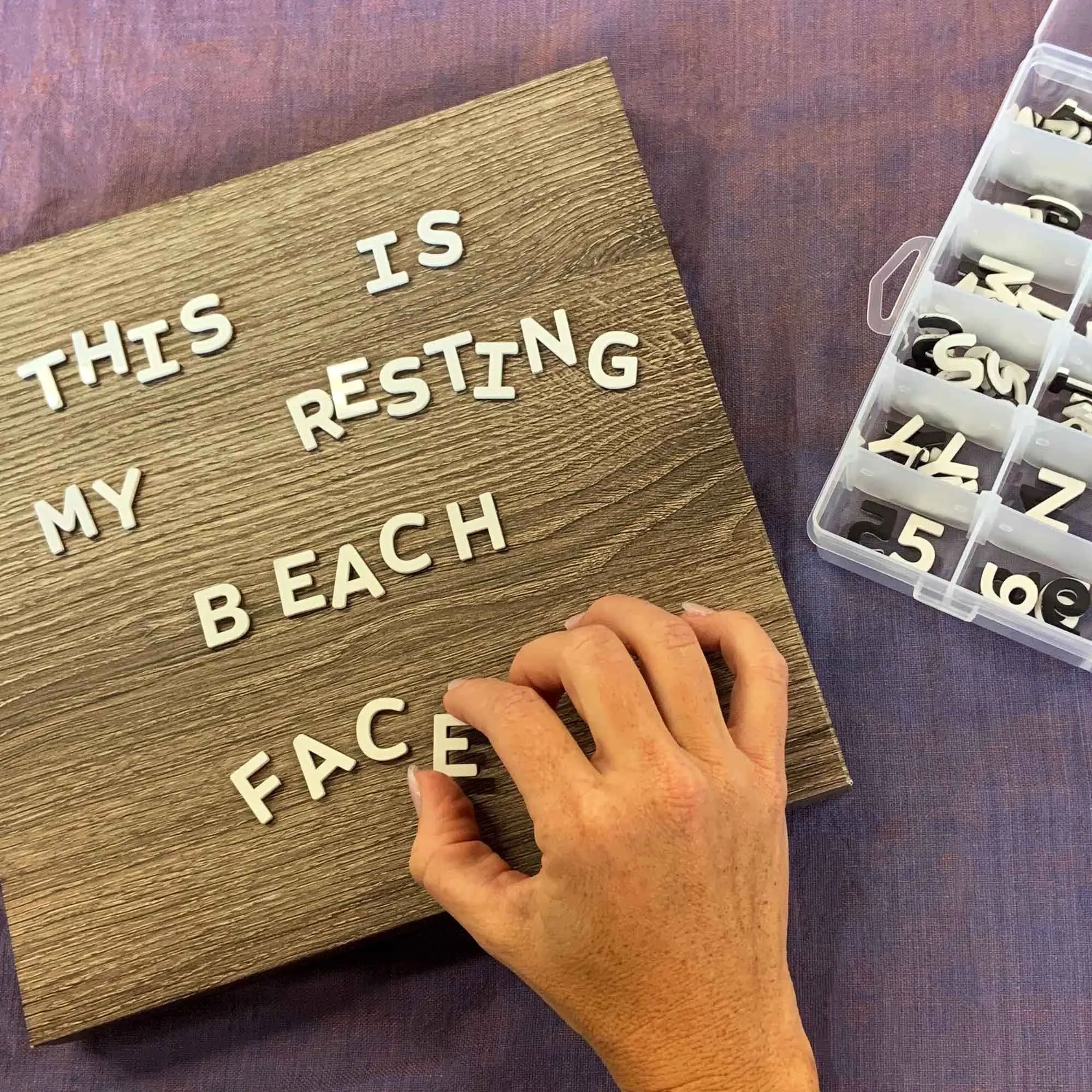 Jut Box - Letter Board Organizer Boxes