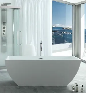 Legion Furniture WE6821 67" Acrylic Bathtub