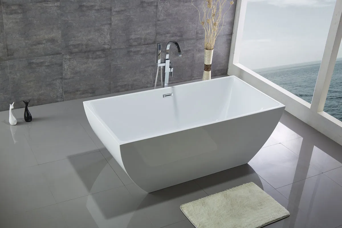 Legion Furniture WE6821 67" Acrylic Bathtub