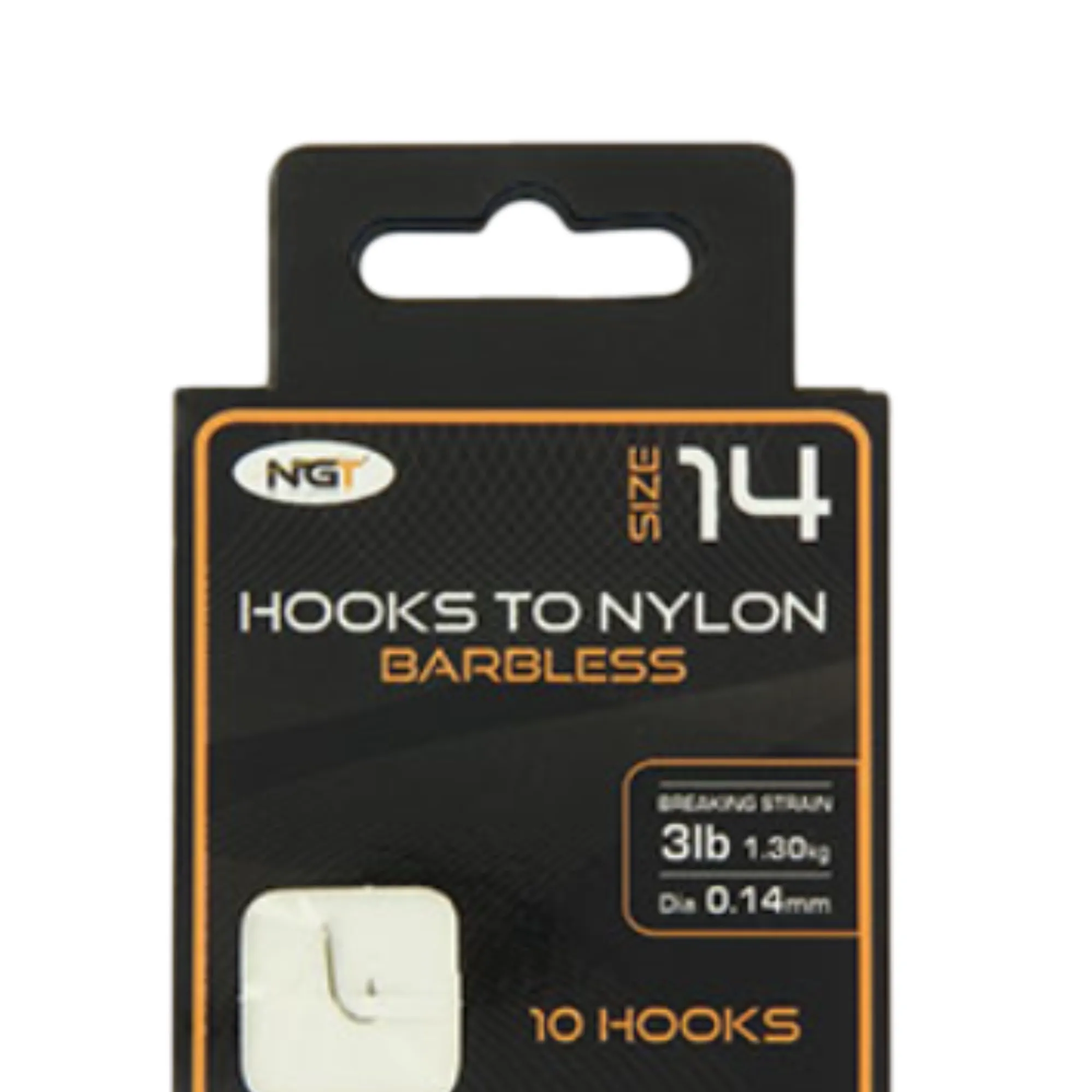 NGT Barbless Hooks to Nylon - Precision and Reliability for Every Catch