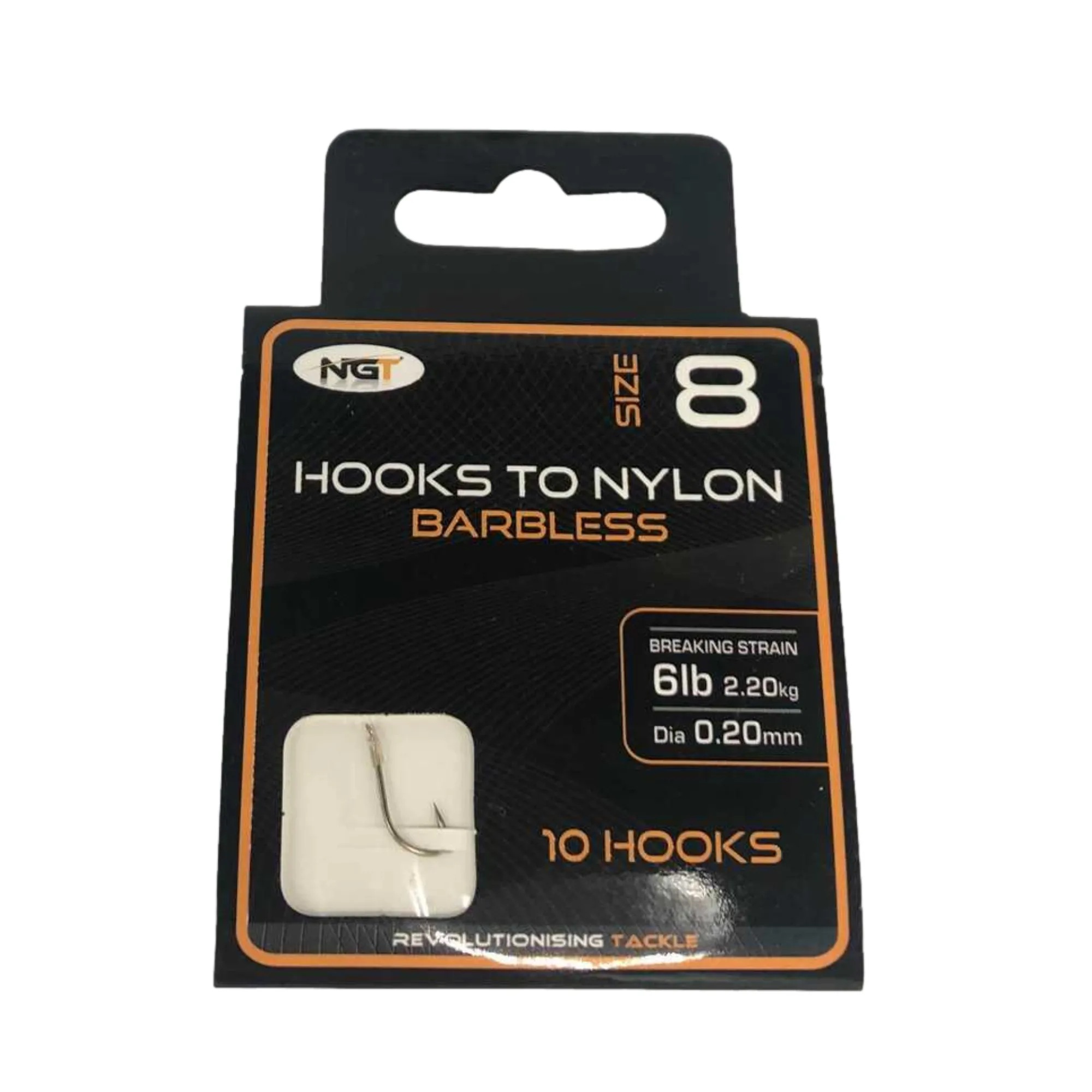 NGT Barbless Hooks to Nylon - Precision and Reliability for Every Catch