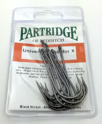 Partridge CS86X Universal Predator X Hook 10 Pack