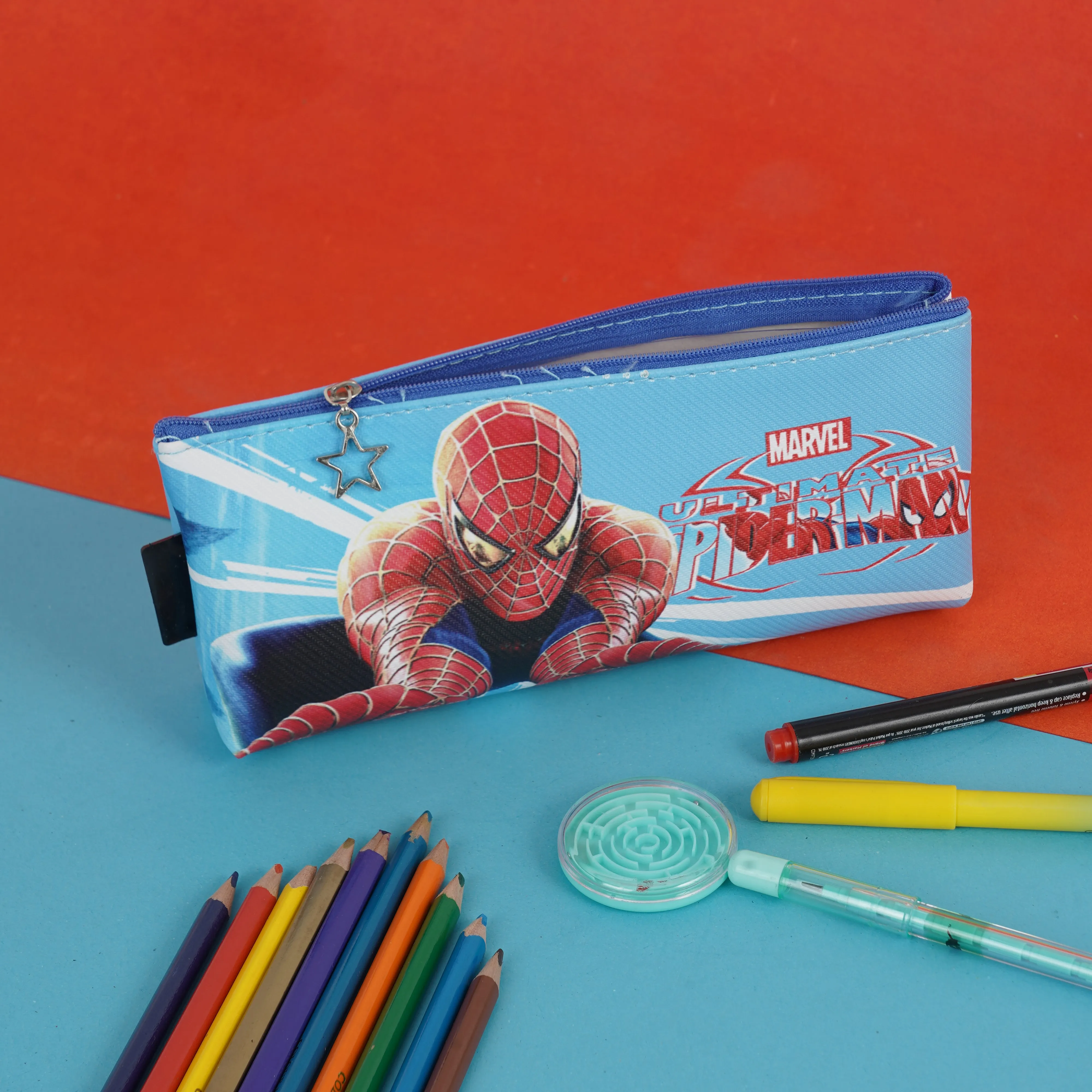 Pencil Box Zipper Pouches - Spider Man