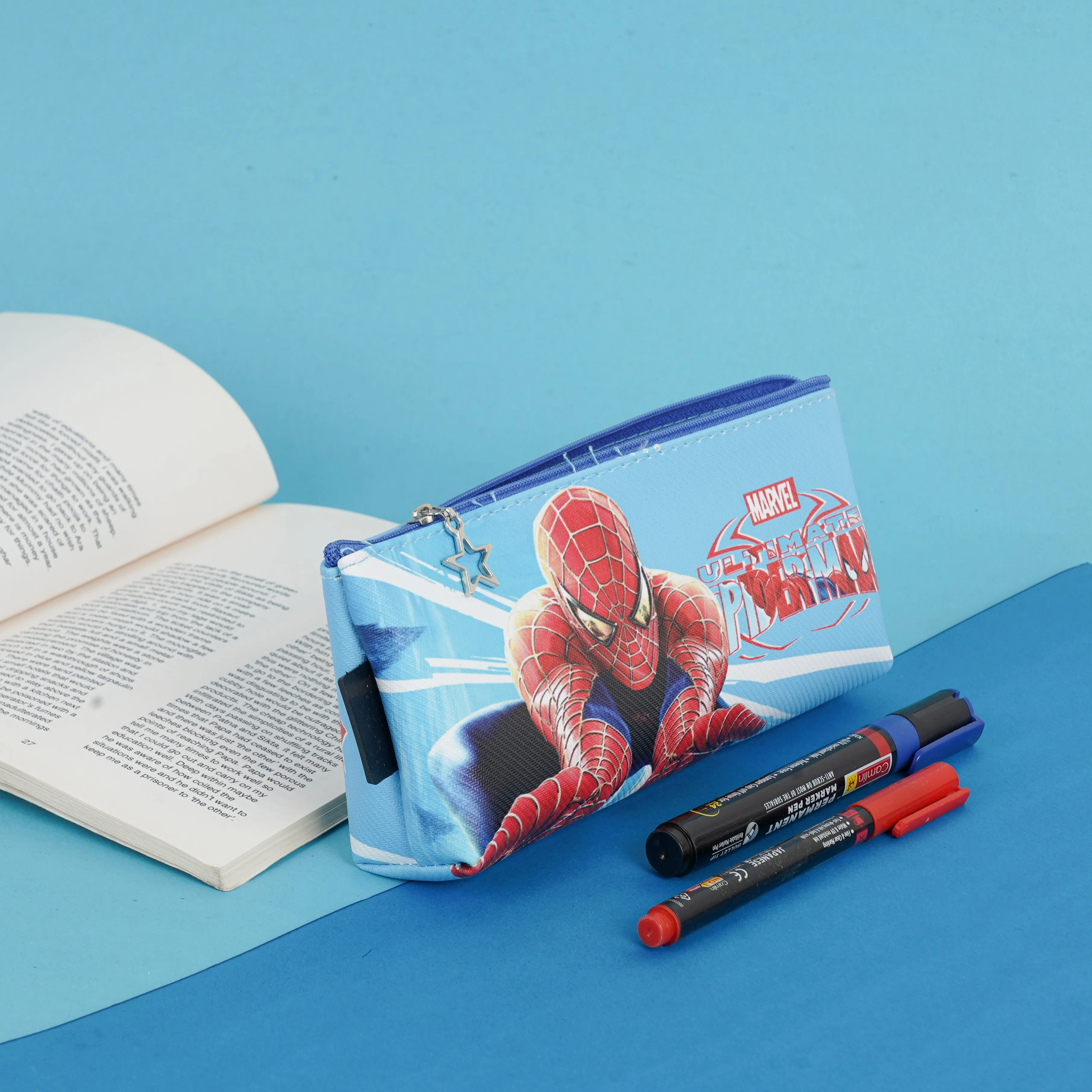 Pencil Box Zipper Pouches - Spider Man