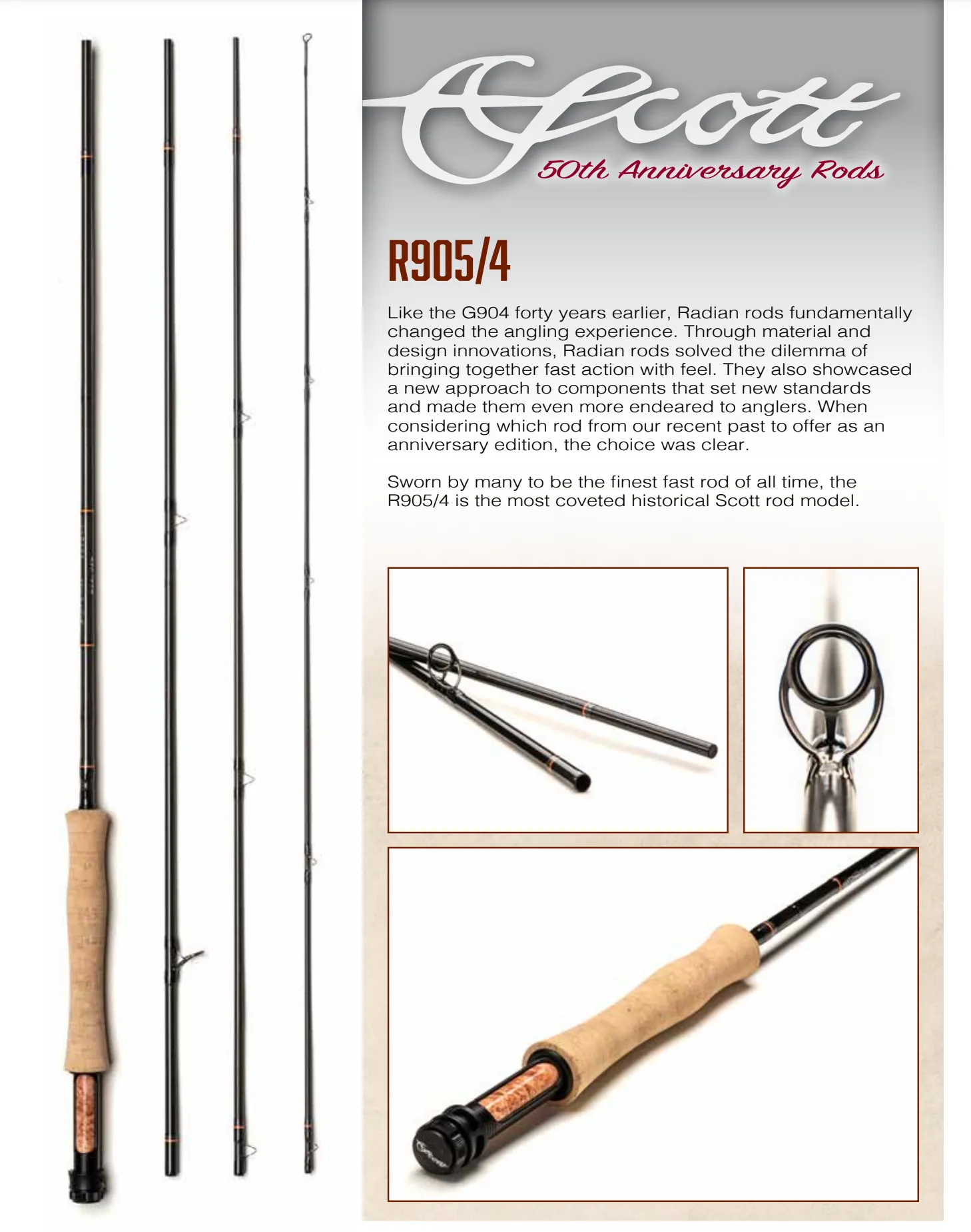 Scott 50th Anniversary Fly Rod - Radian 905