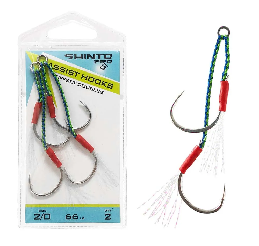 Shinto Pro Offset Doubles Assist Hooks