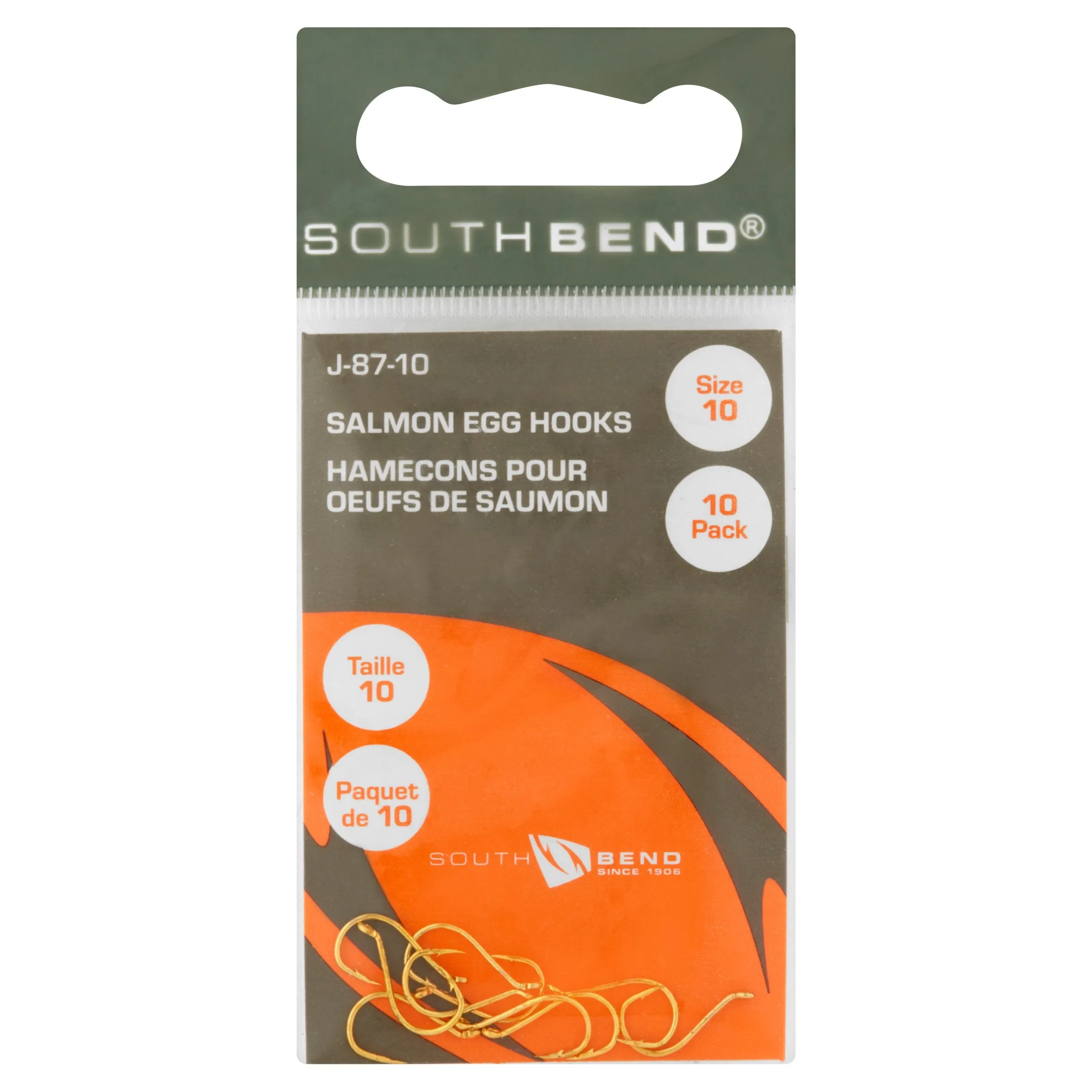 South Bend Salmon Egg Hooks  (10 pk)