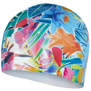 Speedo - Adult Digital Printed Cap - Blue/Green