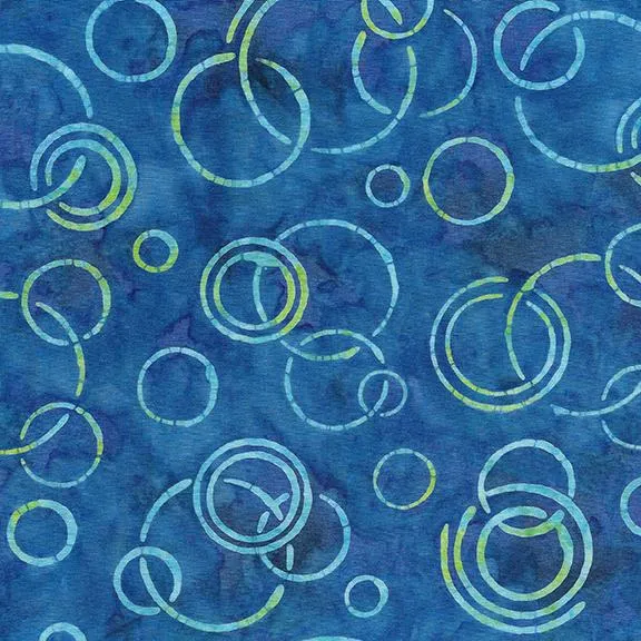 Squiggles Dots and Lines - 622305560 - Soap Bubbles - French Blue