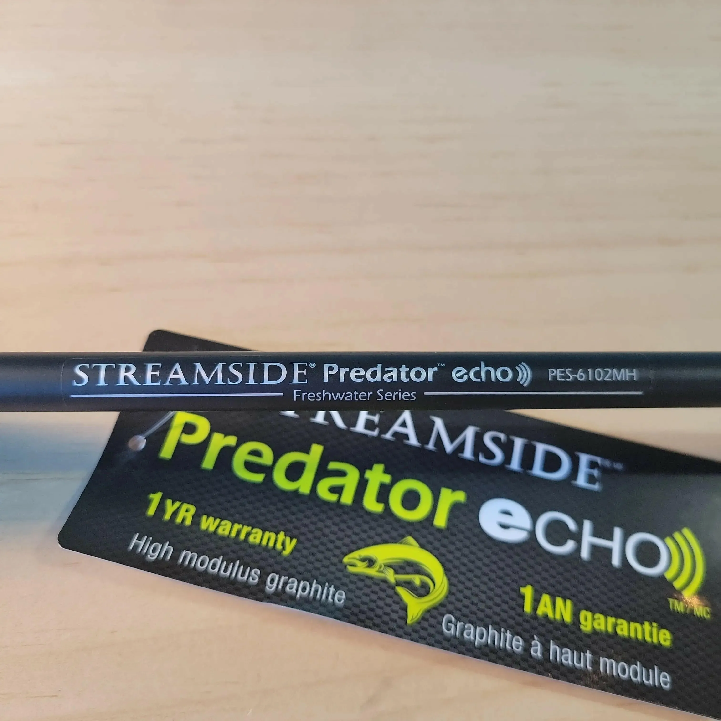 Streamside Predator Echo 2pc 8-17lb Med/Heavy action 6'10"