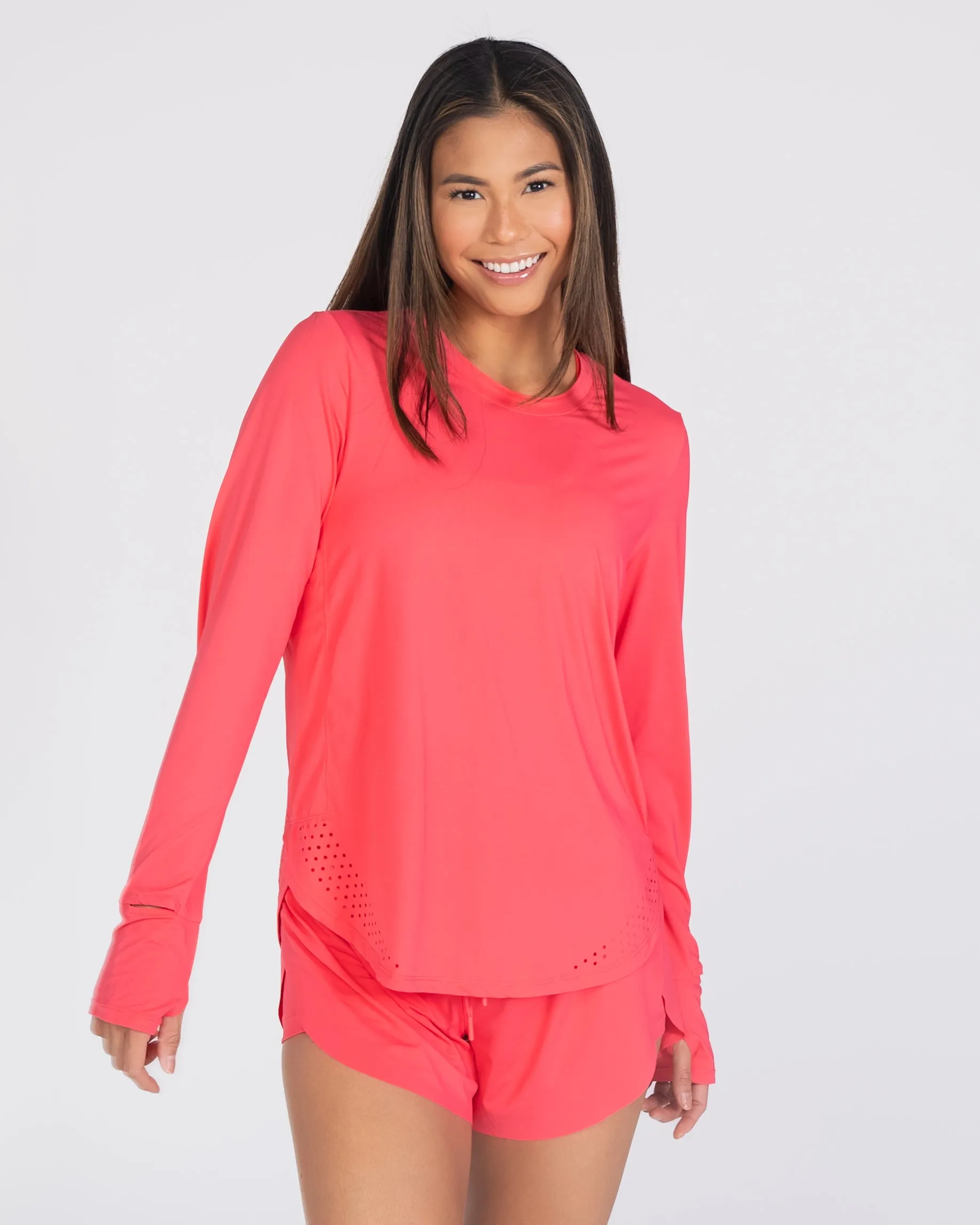 Sunny Days UPF Long Sleeve - Bloom Pink