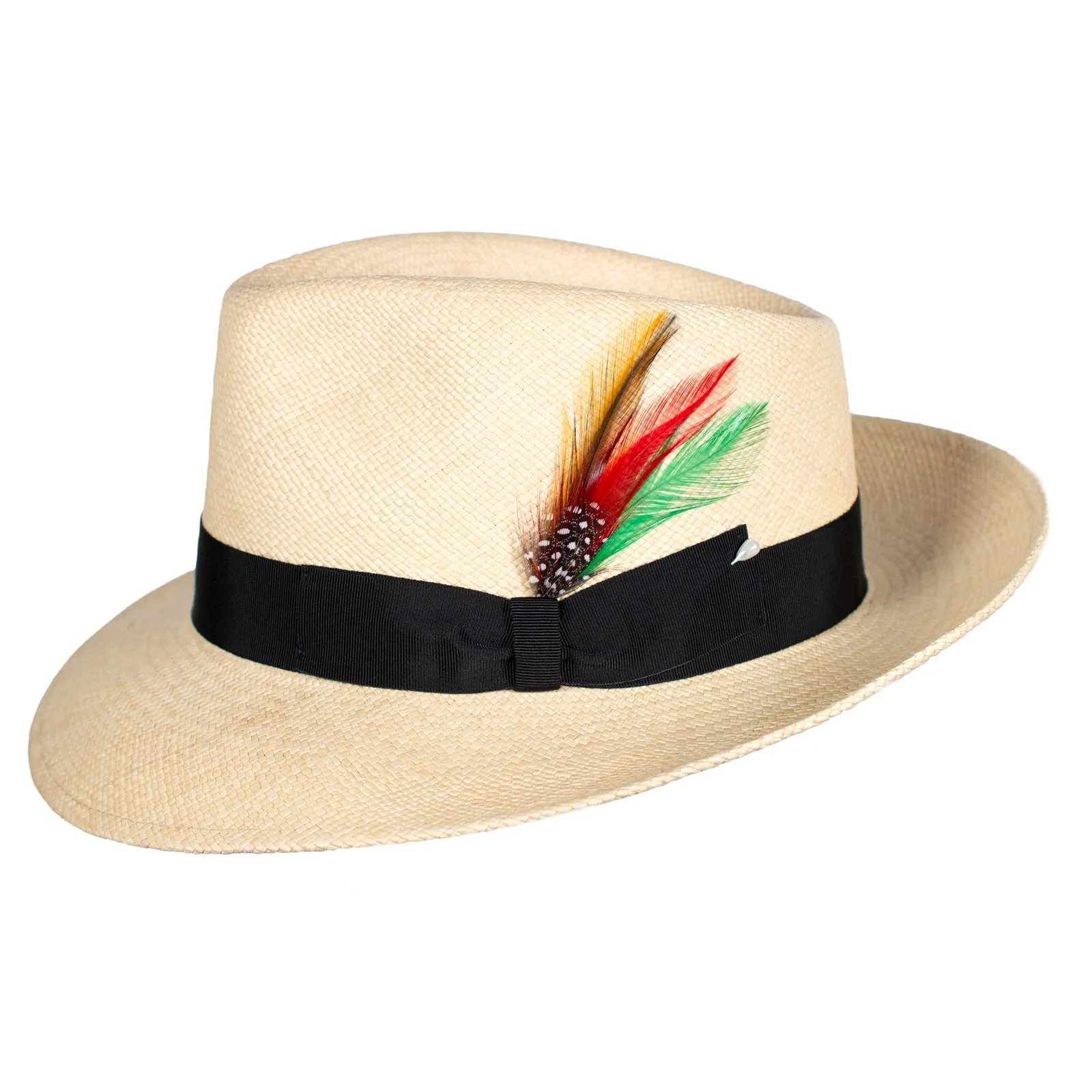 The Sophisticate Panama Straw Hat in Camel