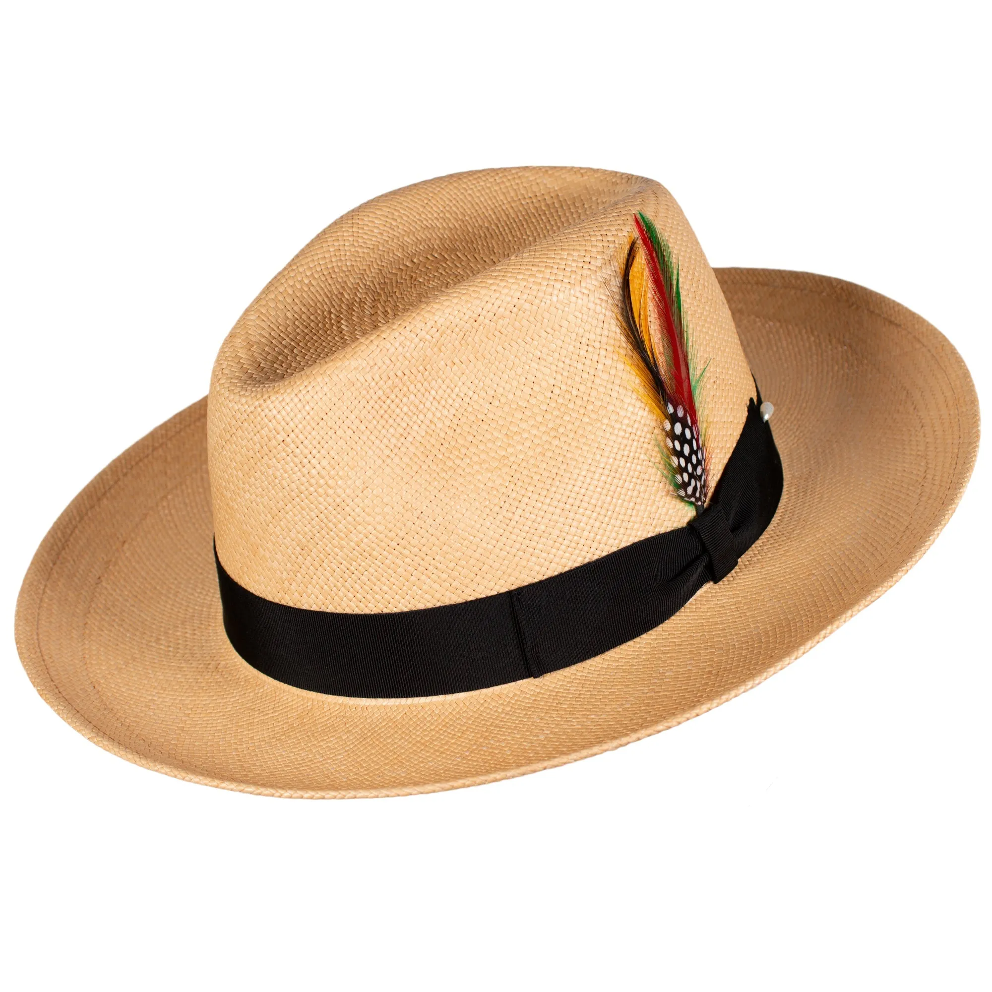 The Sophisticate Panama Straw Hat in Camel