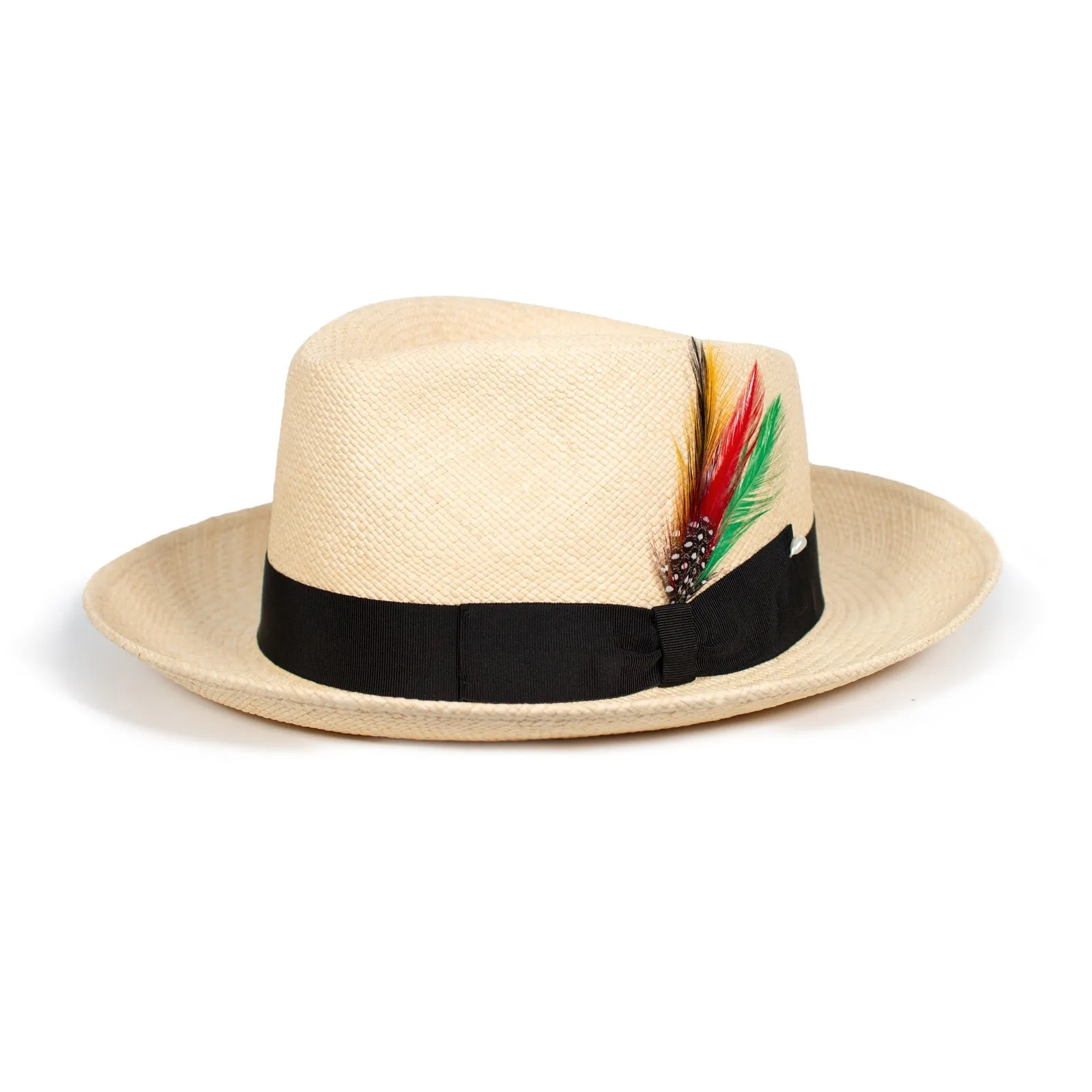 The Sophisticate Panama Straw Hat in Camel