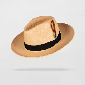 The Sophisticate Panama Straw Hat in Camel