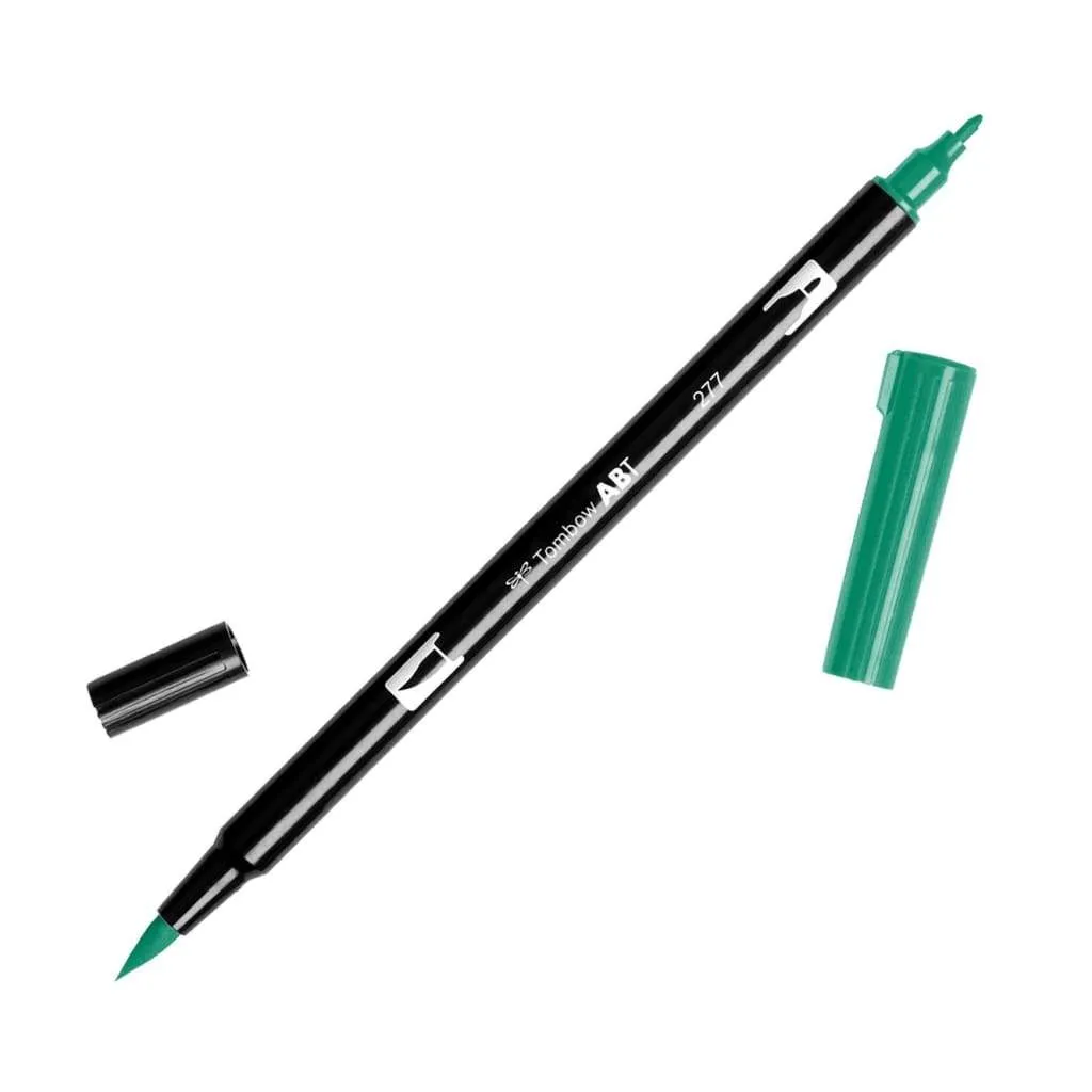 Tombow - Dual Brush Pen - 277 Dark Green