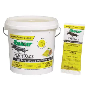 Tomcat Rat and Mouse Bait Place Pacs